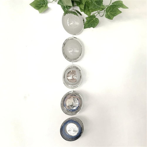 Colorful Outdoor Rotating Wind Chime