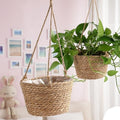 Hanging Woven Flower Pot