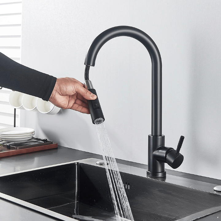 Smart Touch Retractable Kitchen Faucet